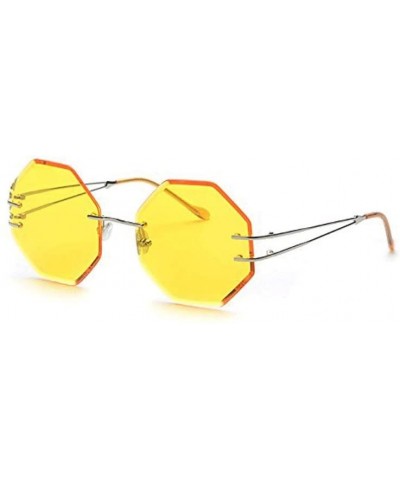 Small Round Polarized Sunglasses Mirrored Lens Unisex Glasses (Color B) - B - CW18WD9CCQL $40.59 Round