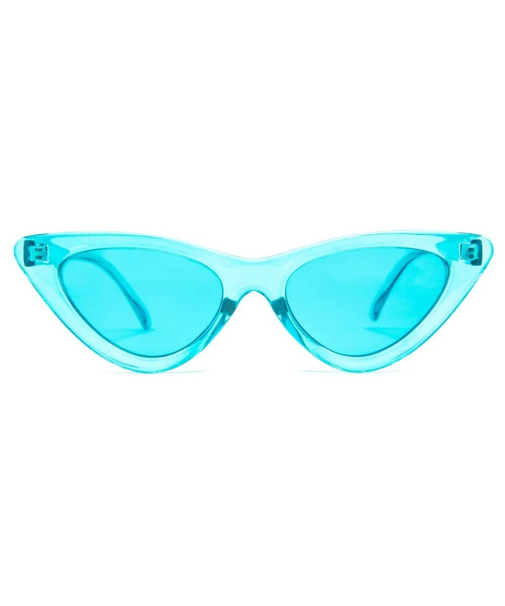 Color Therapy Glasses - Cat Eye - Chromotherapy Migraine Chronic Pain Green Light Fashion Glasses - Aqua - CP18LL5Q4HC $5.23 ...