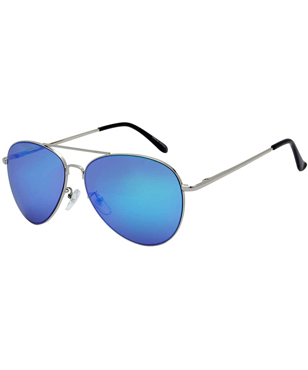 Retro Vintage Fashion Collection"Off Shore" - Silver - CW18ODNXZM5 $7.46 Aviator