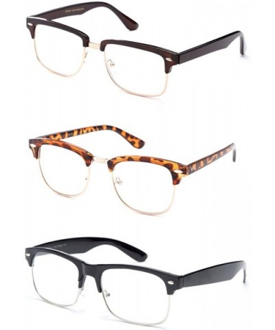 Babo" Slim Oval Style Celebrity Fashionista Pattern Temple Reading Glasses Vintage - 3pk Random Styles - CG11PBOJD05 $10.84 S...
