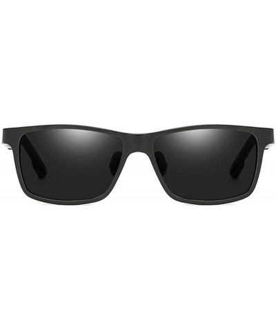 Polarized Sunglasses Al-mg Cool Sports Men Polarized Sun Glasses Sunglasses Myopia Minus Lens - Black - CB1904CM003 $18.47 Sport