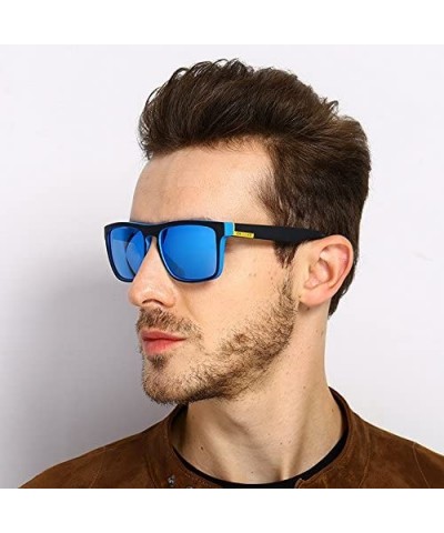 Genuine sports sunglasses 100% Polarized and UV400 unisex - 5 - CS18EU3OHUH $8.66 Square