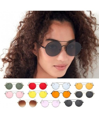 100% UV Protection Eyewear Lightweight sunglasses Oversized Aviator sunglasses - C61985HRHO6 $6.14 Oversized