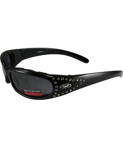 Marilyn-3 Motorcycle Sports Eyewear Smoke Lenses Smaller Face - CD112HQI7WP $21.96 Sport