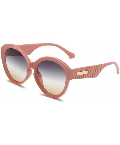 Fashion Man Women Irregular Shape Sunglasses Glasses Vintage Retro Style 2019 Fashion - E - C418TL0E2RR $4.41 Oversized