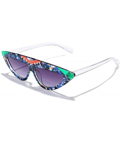 Vintage Sunglasses Fashion Steampunk Colorful - CR19755AE37 $18.50 Cat Eye