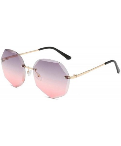 Newest Cool Polygon Shaped N Fashion Women's Ocean Sheet UV Protection Eyewear Sun Glasses UV400 - 6 - CA19859X3CE $12.34 Goggle