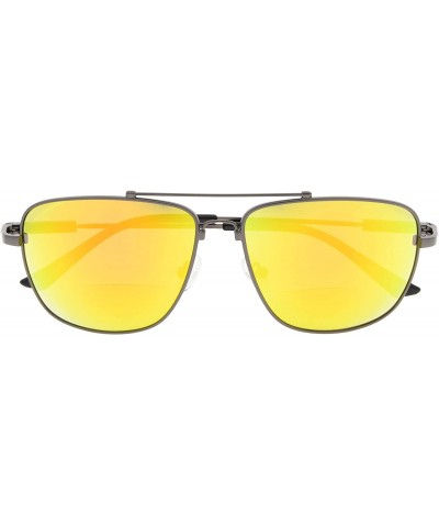 Memory Titanium Bifocal Sunglasses Black Metal Frame Flexible Reading Sunglasses +1.0 Many Colors Available - CQ18MCNYR2L $15...