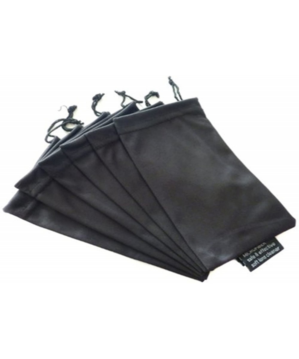 Microfiber Cleaning Cloths Computer - Pouch Black 2pcs - CP12E4YQ6YD $7.23 Rectangular