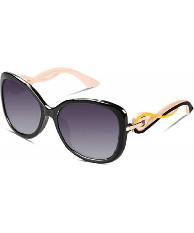 Women's Shades Classic Oversized Polarized Sunglasses for Women Ladies 100% UV Protection DC8706 - C2196NZWK6N $13.14 Oversized