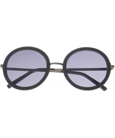 Established Oval Fashion Sunglasses - Black - CZ11O10G1F5 $7.28 Wayfarer