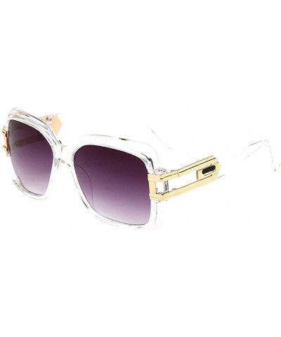 Anti-glare Retro Sunglasses Outdoor Sport Driving Goggles for Men Women - Transparent&grey - C518CYZ8NX2 $11.99 Goggle