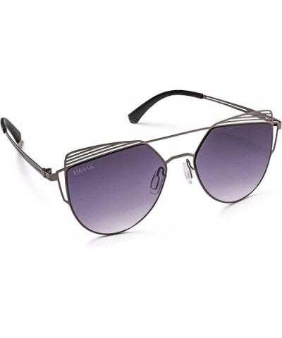 Women's Sunglasses - Lightweight Designer Aviator Sport and Fashion - Midnight Onyx - CM18DZY3S02 $43.37 Sport