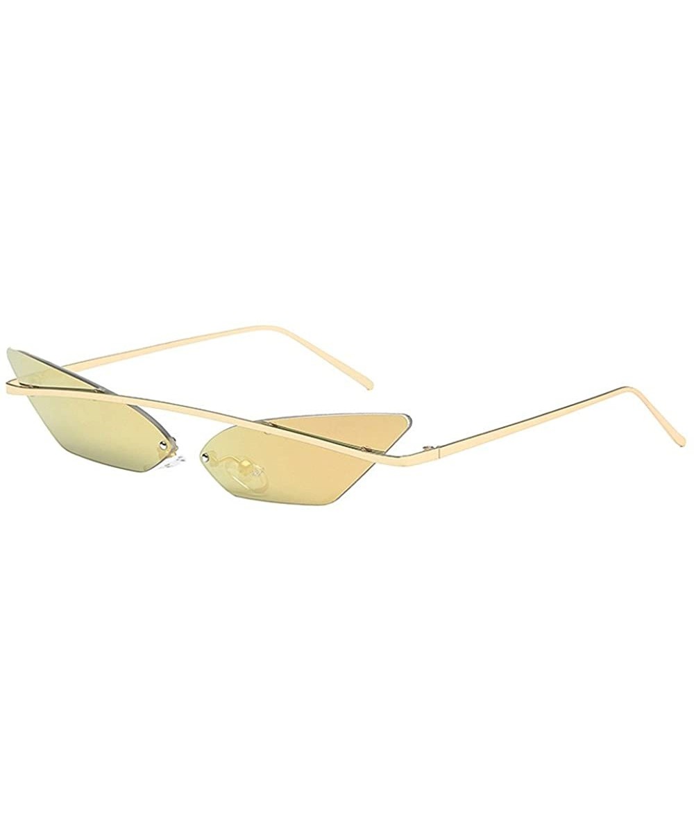 Sunglasses Glasses Colorful Goggles 2DXuixsh - C - CZ18S93Z88N $7.30 Cat Eye