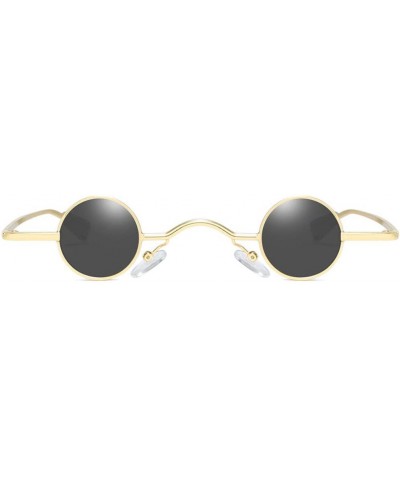 Ultra Lightweight Polarized Sunglasses-Fashion Round Shape Men Women Hip Hop Sunglasses Shades Vintage Glasses - CX196T66XYY ...