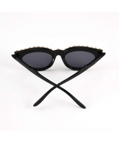 Rhinestone Sunglasses Vintage Eyeglasses - C5 Orange - CV19033W9OT $7.68 Cat Eye