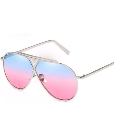Men's and Women's General Glasses Sunglasses Metal Glasses Ocean Lens - C - CC18QCHHM2C $32.48 Aviator