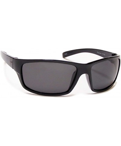 P-42 Sportsman's Polarized Sunglasses - Black Frame - CM11T7X06RP $16.42 Sport