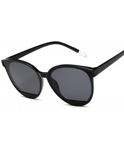 New Classic Oval Red Women Sunglasses Female Vintage Luxury Plastic Er Cat Eye Sun Glasses UV400 Fashion - C9198AI8HS0 $11.12...