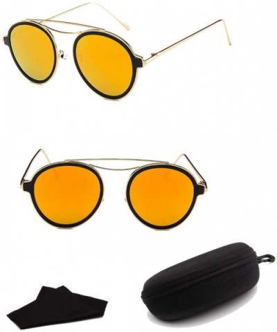 Rhythm Retro Sunglasses Drive Polarized Glasses Men Steampunk098 Sunglasses - Blue - C018Z60XT7R $28.81 Sport