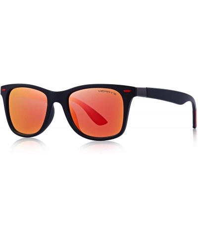 Polarized Sunglasses for Men fashion driving Sun glasses Man S8508 - Red Mirror - CT18HTU7MAN $8.09 Wayfarer