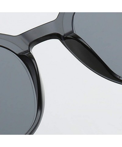 Sunglasses Transparent Lightweight - S - CF194YLK8GH $5.03 Semi-rimless