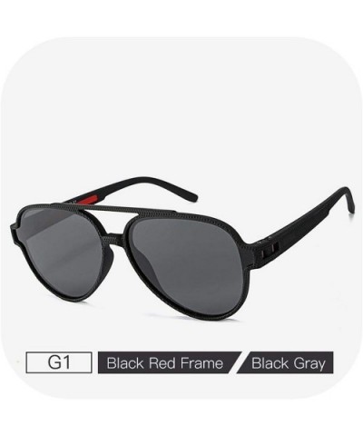 Blue Mirror Aviation Man Sunglasses Polarized Sun Glasses Men TR90 Frame Sport Luxury Sunglass UV400 Shades - CS197Y7EIY6 $28...