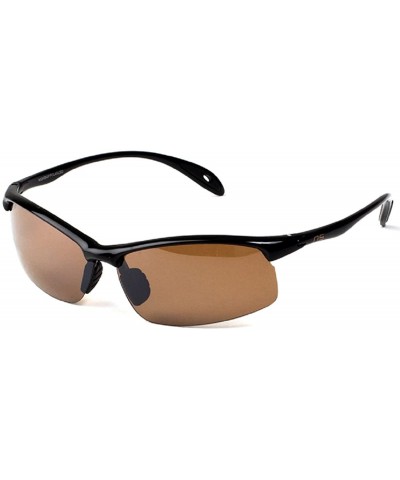The Marathon - Lightweight Anti-Fog Sunglasses - Black - C211OJ7DGOJ $25.01 Round