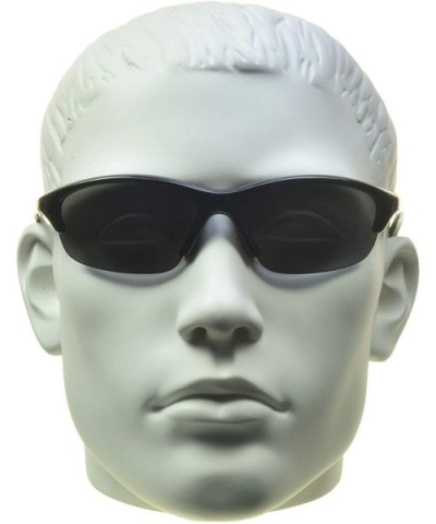 Bifocal Sunglasses ANSI z87.1 Safety Smoke or Brown Lenses. Pink or Black Frames - Black With Smoke - CS18DNG2DSI $14.09 Rimless