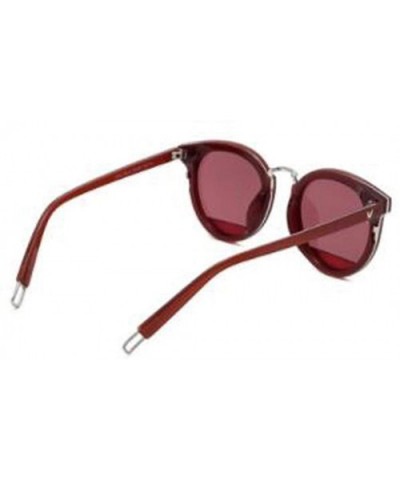 Metal frame PC frame material sunglasses - colorful multicolor sunglasses - B - CR18S8DX7ZR $38.92 Aviator