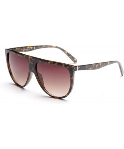Women Round Fashion Sunglasses - Tortoise - CG18WQ6ZNGG $20.67 Goggle