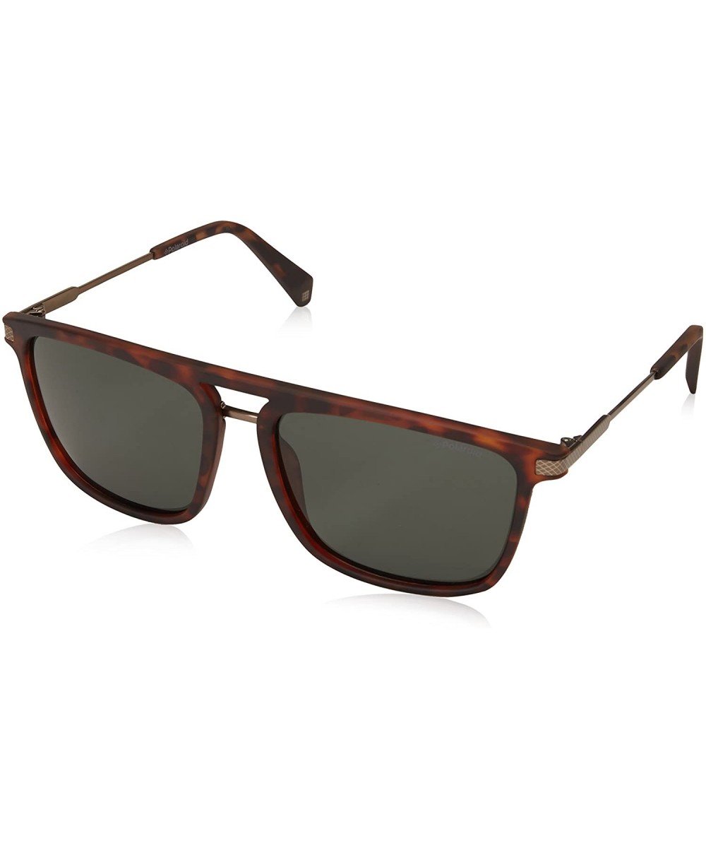 Pld2060/S Rectangular Sunglasses - Matte Havana - CA180WMS7L2 $42.62 Rectangular