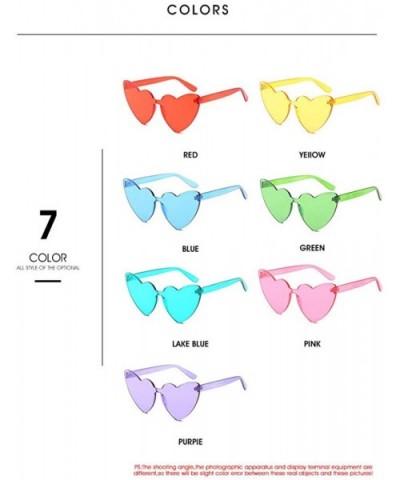 Fashion Shaped Sunglasses Designer Rimless - Blue - CF18MG9GRYA $7.79 Rimless