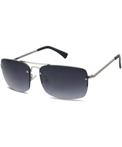 Gradient Readers Strength Sunglasses Gunmetal - Silver Frame - Black Gradient - CX18TA4IZ06 $15.44 Oval