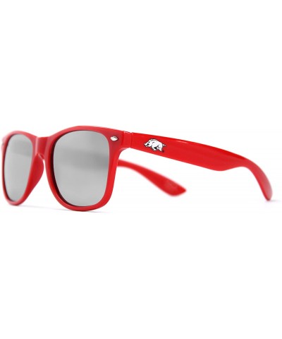 NCAA unisex-adult Arkansas Razorbacks Sunglasses - Red/Silver - CA119UYG02L $15.72 Sport