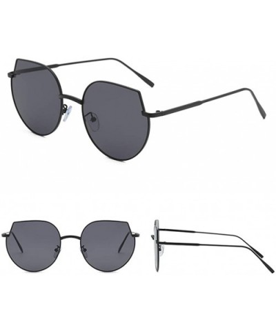 Polarized Sunglasses Metal Frame Sunglasses Vintage Style Sunglasses - C - CS18TOCSKKN $6.60 Wrap