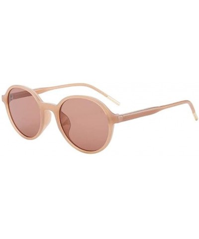 Oversized Fashion Sunglasses - Unisex Sunglasses - UV400 Goggles - 5 - CL18UGKAKAM $28.42 Oversized
