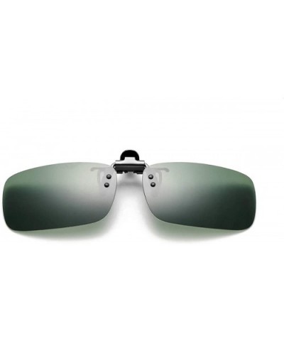 Clip-on Flip Up Sunglasses Polarized Anti-Glare Driving Glasses for Men WomenEyewear - G15 - CB18KS00ODK $10.03 Sport