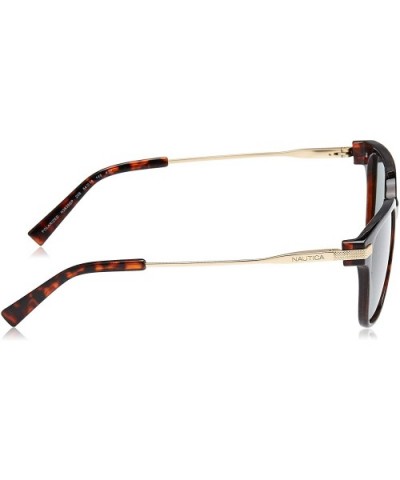 Men's N3635sp Square Sunglasses - Dark Tortoise/Grey Polarized - C118QD3WEOL $43.74 Square