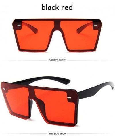 Colorful Sunglasses Personality Driving - Black Red - CI190MG29H3 $41.90 Square
