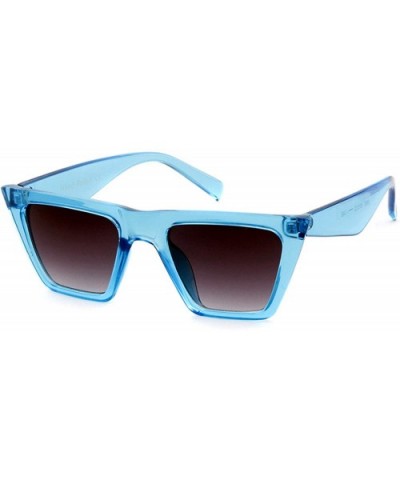 Vintage Small Sunglasses Retro Cateye Sunglasses for Women Men Square Frame - CL18R0KXOUC $7.06 Square