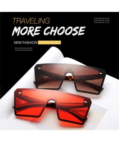 Colorful Sunglasses Personality Driving - Black Red - CI190MG29H3 $41.90 Square