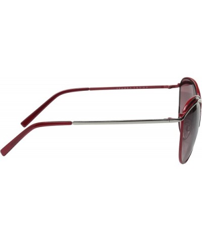 Metal Fashion Sunglasses - Red - CT12DPQ5SCR $40.58 Butterfly