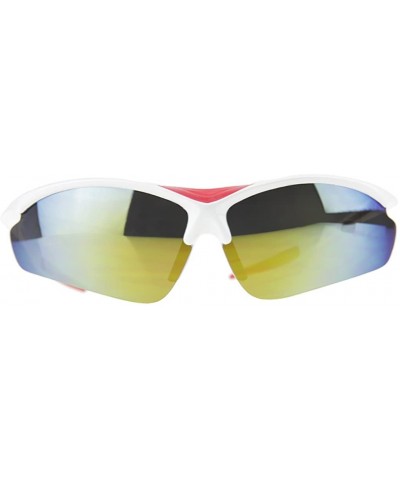 PC Unisex Bicycle Riding Glasses Sunglasses Outdoor Activity Sport Sun Protection Cycling Glasses - CB18QMIALZ6 $4.08 Goggle