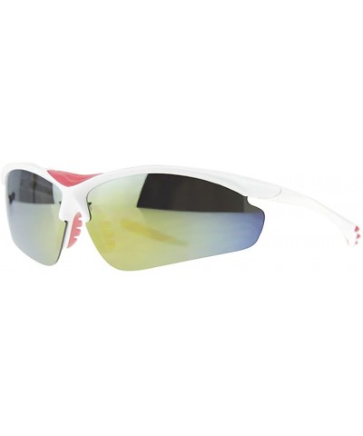 PC Unisex Bicycle Riding Glasses Sunglasses Outdoor Activity Sport Sun Protection Cycling Glasses - CB18QMIALZ6 $4.08 Goggle