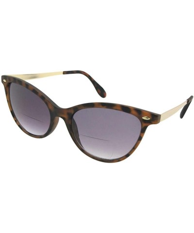 Bifocal Sunglasses Women's Cat-eye B105 - Tortoise Frame-gray Lenses - CT18RQ3CDGZ $12.72 Cat Eye