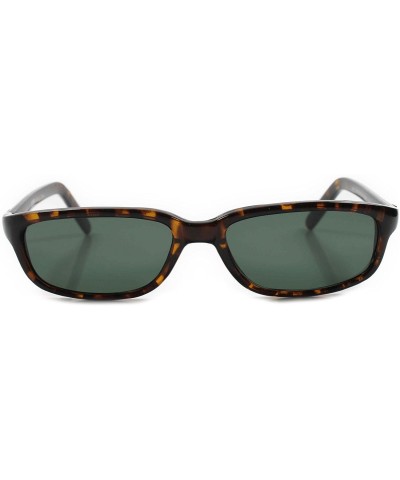 Vintage Rectangle Sunglasses - Tortoise - CJ18ECEAR7I $9.14 Rectangular