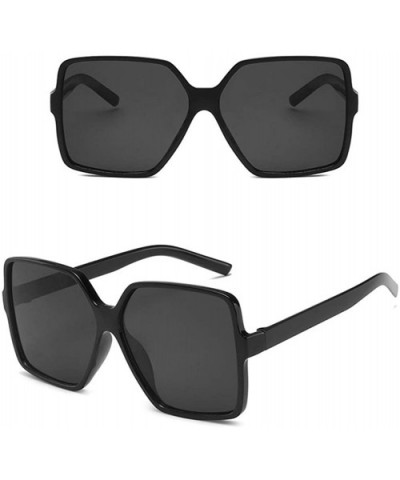 Vintage Sunglasses Oversized Glasses Gradient - C5 - CD197ZETMR6 $8.86 Square