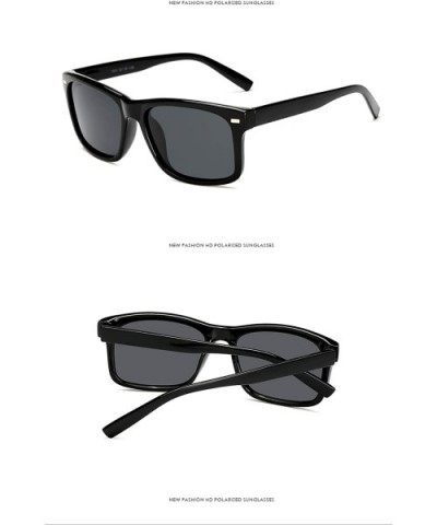 Men Polarized Glasses Car Driver Night Vision Goggles Anti-glare Polarizer Sunglasses Driving Sun - Sand Black Nv - CD199CEST...