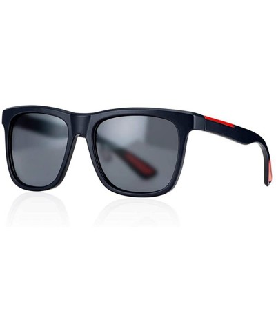 Desig Classic Polarized Sunglasses Men Women Driving Square Frame Sun C1 - C2 - CA18XE9XMTO $5.05 Square